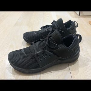 Nike Free x Metcon 2 black sneakers training lifting breathable Men 9.5 / EUR 43